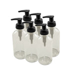 Glass pump bottles